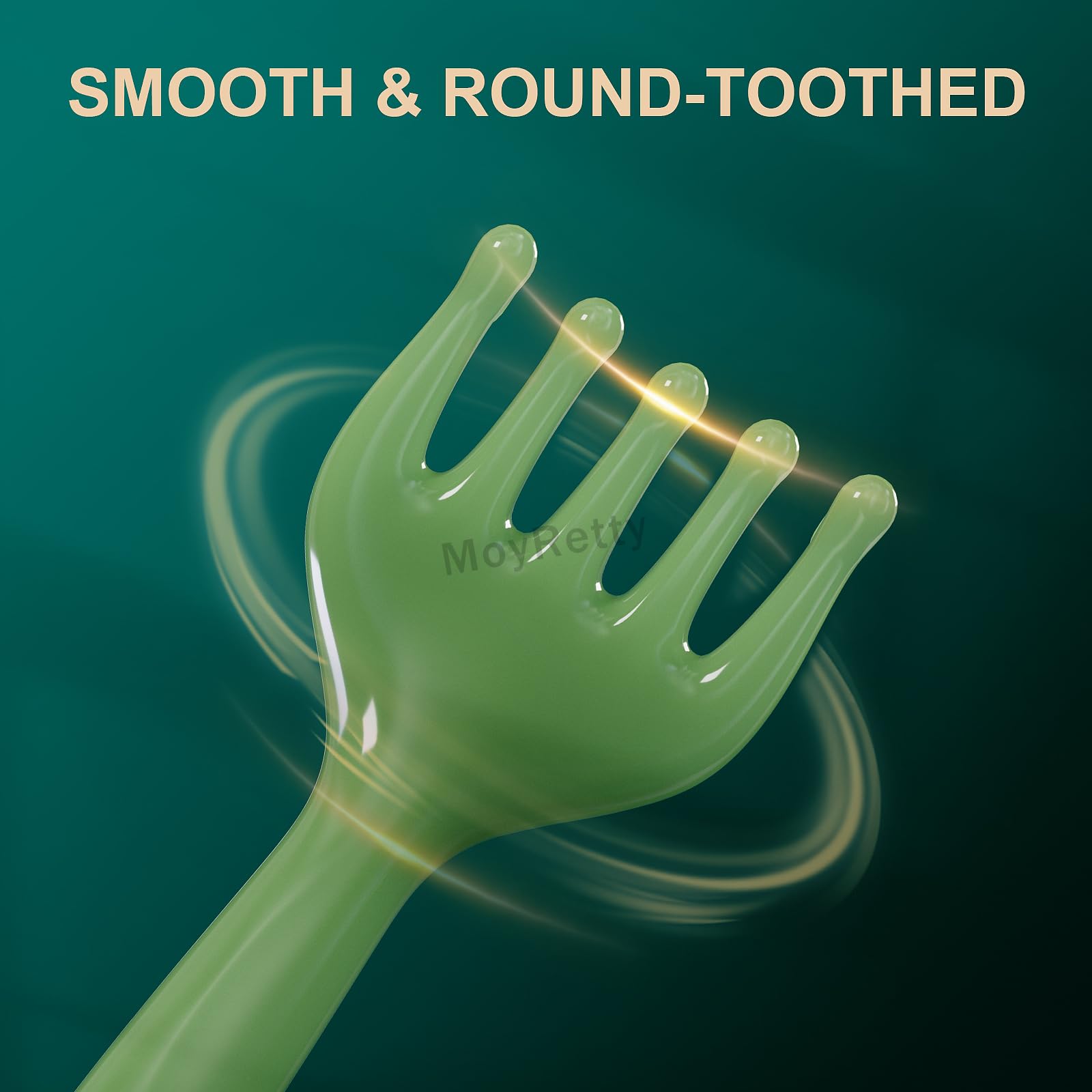 MoyRetty 2 Pack Head Scratcher & Scalp Massager - Relaxing Hair Growth Comb for Stress Relief & Scalp Care - Perfect for Home, Office & Travel Use
