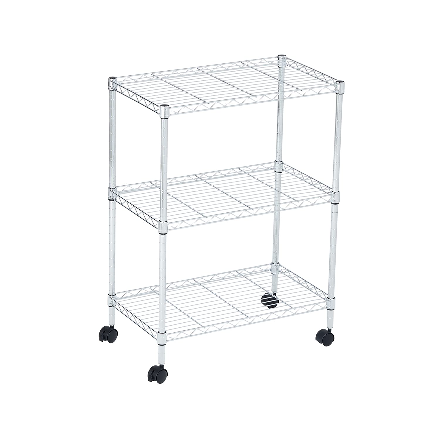 3-Tier Heavy Duty Metal Wire Shelving Unit - 14