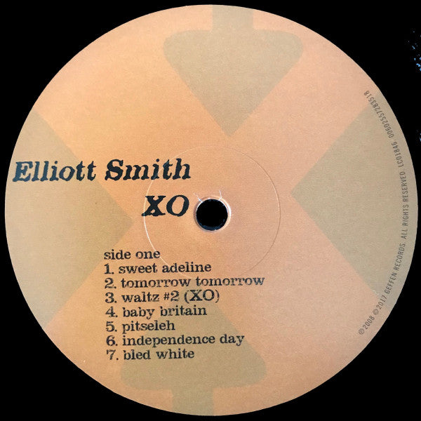 Elliott Smith XO Vinyl LP Album Reissue Near Mint (NM/M) - Perfect for Record Collectors & Indie Music Lovers