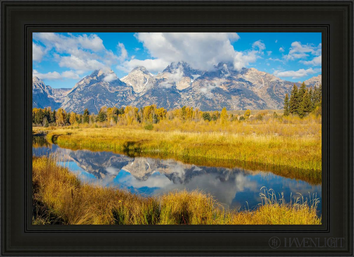 Autumn Splendor By Julie Kerr - Stunning Fall Landscape Art Print for Home & Office Decor | Perfect for Living Room, Bedroom Wall Art & Seasonal Gift