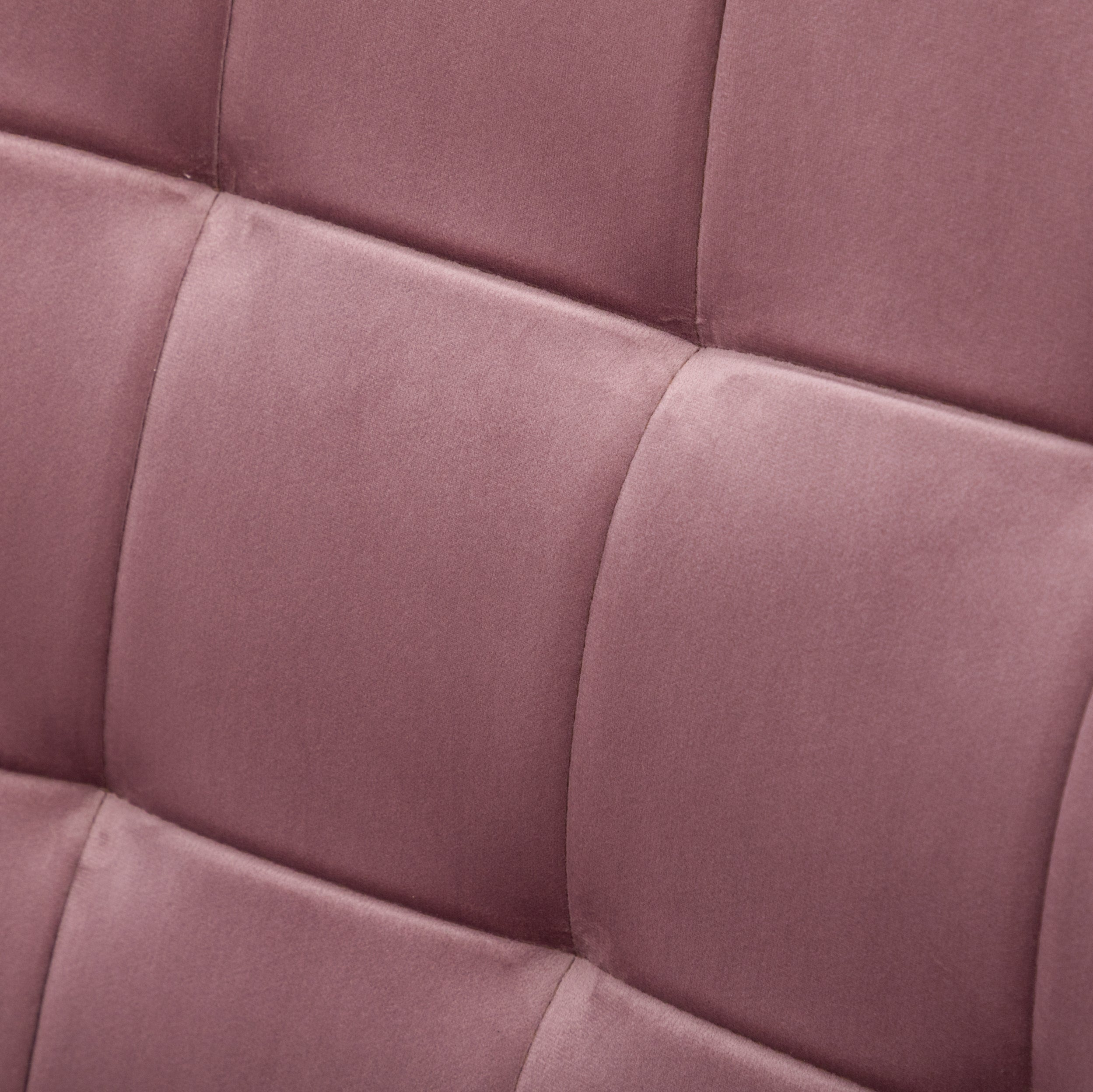 Roundhill Furniture Leiria Contemporary Silky Velvet Tufted Accent Chair with Ottoman in Mauve - Stylish Living Room Seating for Home Office, Bedroom or Lounge Decor