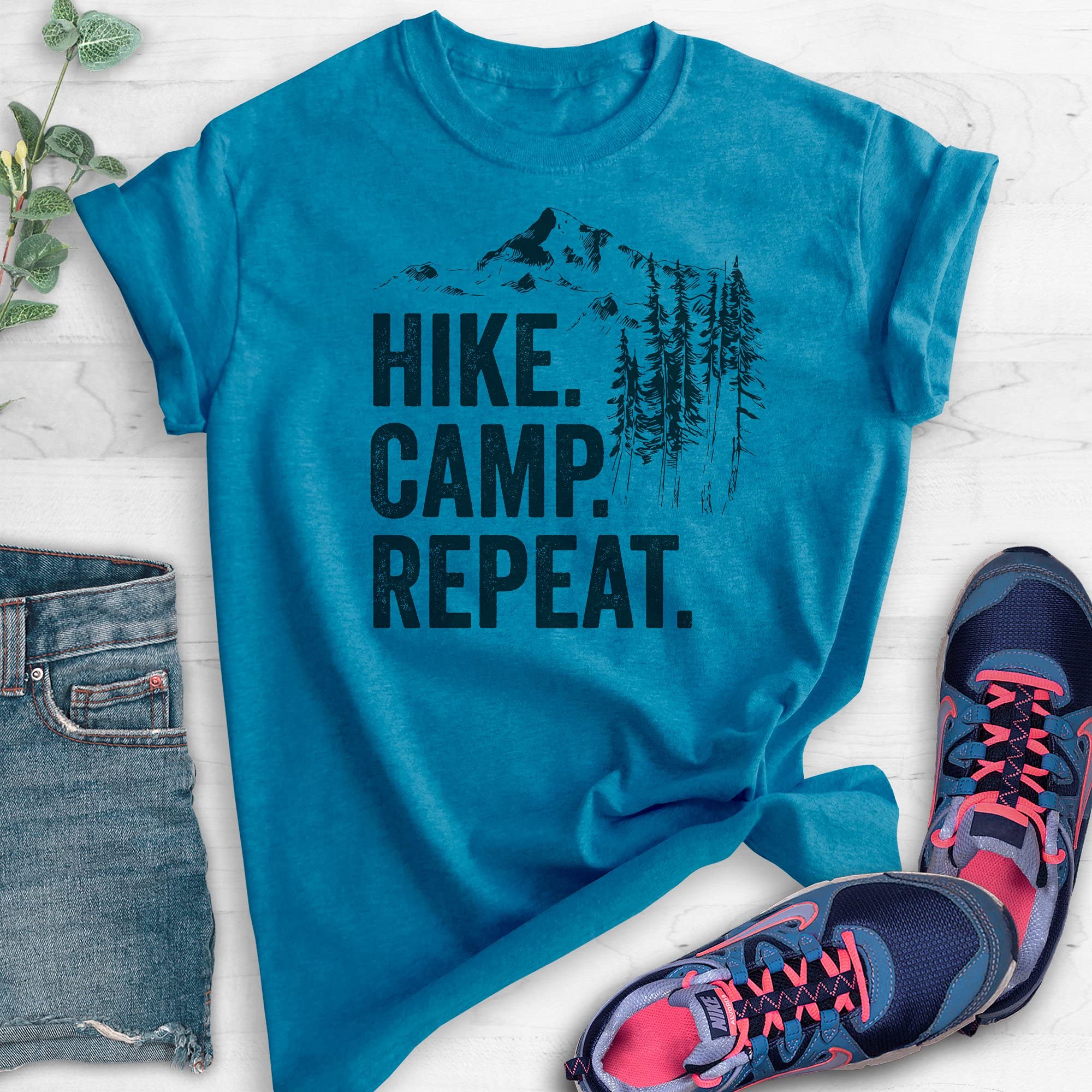 Unisex Hiking & Camping T-Shirt - Comfortable Outdoor Adventure Shirt for Men & Women - Perfect for Hiking, Camping, and Outdoor Activities