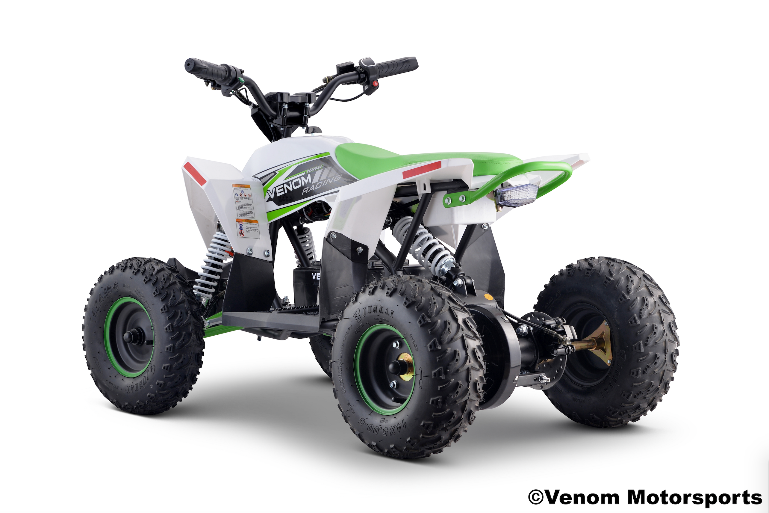Venom E Madix 1300W Electric ATV for Adults - 48V Lithium Battery Off-Road Quad Bike - Perfect for Trail Riding, Hunting & Farm Work