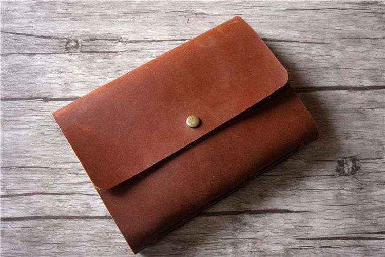Embossed Small Leather Sketchbook - Handmade Journal for Artists & Writers - Perfect for Travel, Sketching & Note Taking