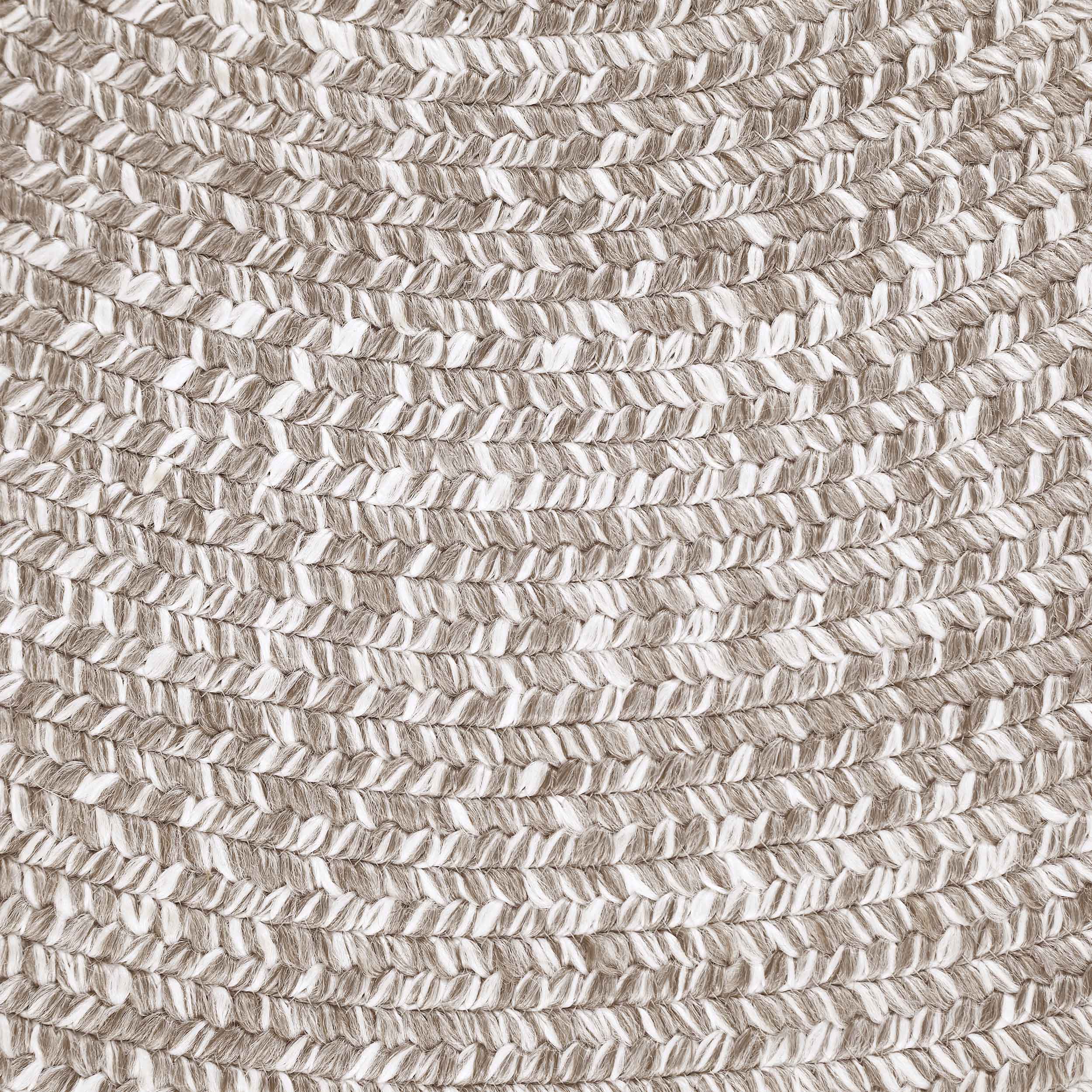 Reversible Braided Area Rug - Non-Slip Two Tone Indoor/Outdoor Rug for Living Room, Bedroom, Patio - Soft & Durable Home Decor