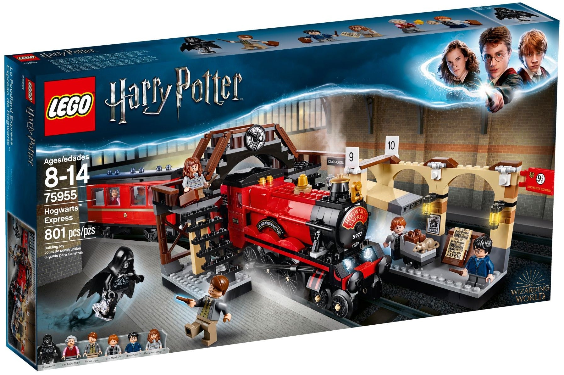 LEGO Harry Potter Hogwarts Express Train Set 75955 - Collectible Building Toy for Kids & Adults - Perfect for Play, Display & Gifting