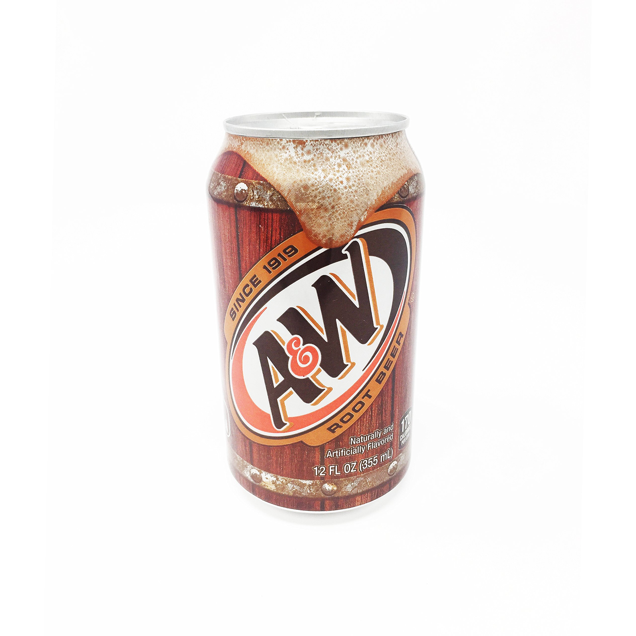 A&W Root Beer Stash Diversion Safe Can - Hidden Storage Container for Valuables, Cash & Jewelry - Perfect for Home Security & Travel Safety (16oz)