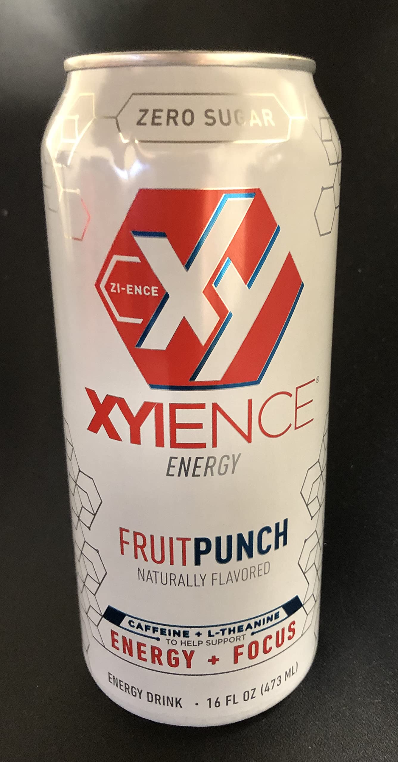 Xyience Energy Drink - Fruit Punch Flavor, 16oz (24 Pack) | Sugar-Free Caffeinated Sports Beverage for Workout, Gaming & Focus | Energy Boost for Athletes & Gamers
