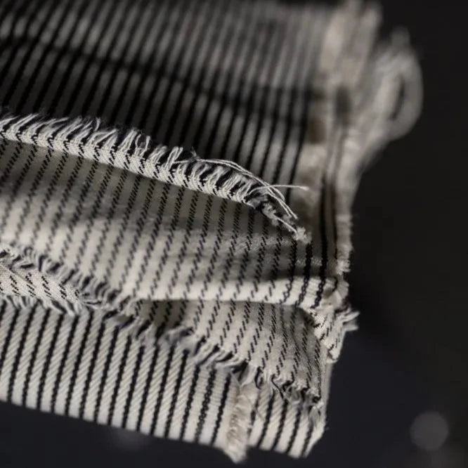 100% Organic Cotton Striped Denim Jeans for Women & Men - Eco-Friendly Fashion for Casual Wear & Everyday Outfits