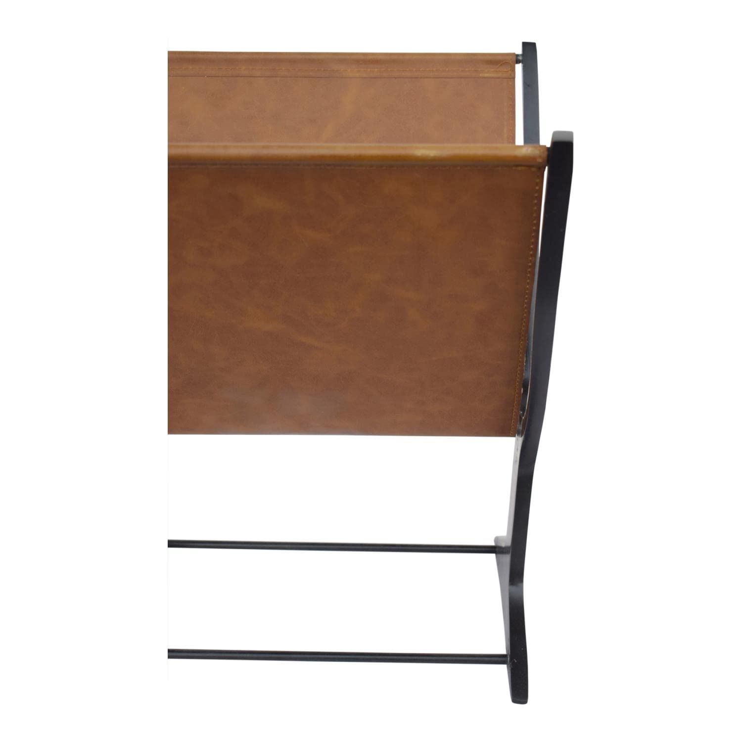 Moe's Home Collection Ziff Magazine Holder - Stylish and Durable Magazine Organizer for Living Room, Office, or Bedroom - Perfect for Books, Newspapers, and Documents Storage