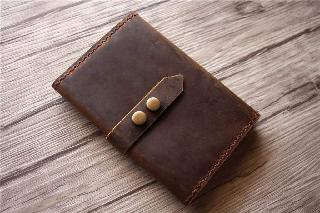 Personalized Monogrammed Passport Cover - Genuine Leather Travel Wallet for Women & Men - Perfect for International Flights, Business Trips and Vacation Travel Accessories
