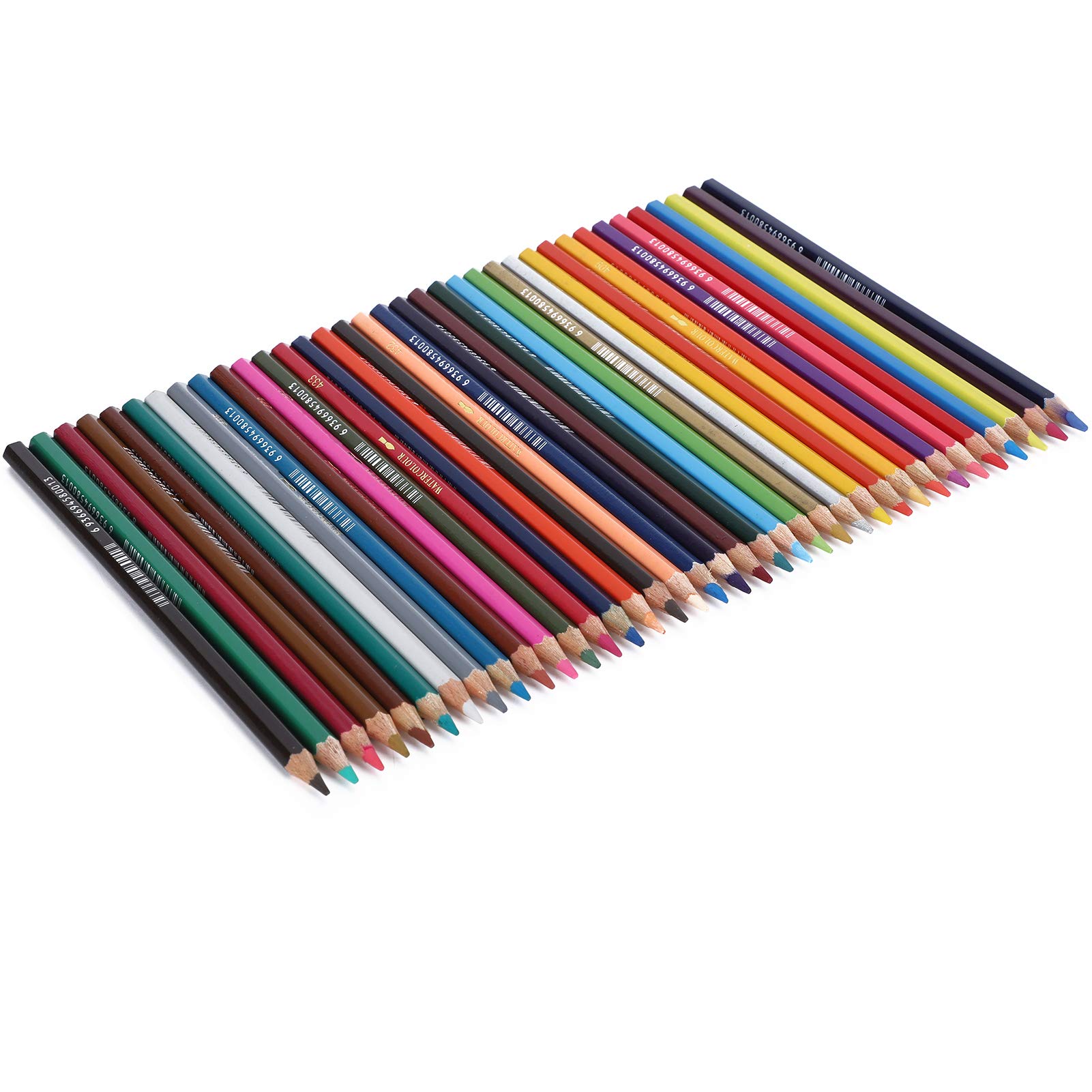 36Pcs Water-Soluble Colored Pencils for Drawing & Sketching - Kids & Adults Art Supplies for Home & School