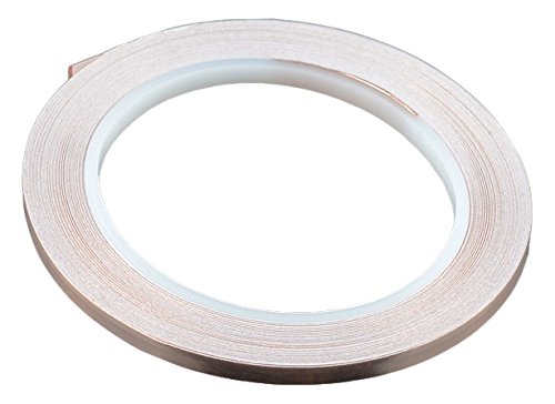 Sparkfun 50 ft 5 mm Copper Tape Roll - Conductive Adhesive for DIY Electronics, Circuit Repair, and Arts & Crafts Projects