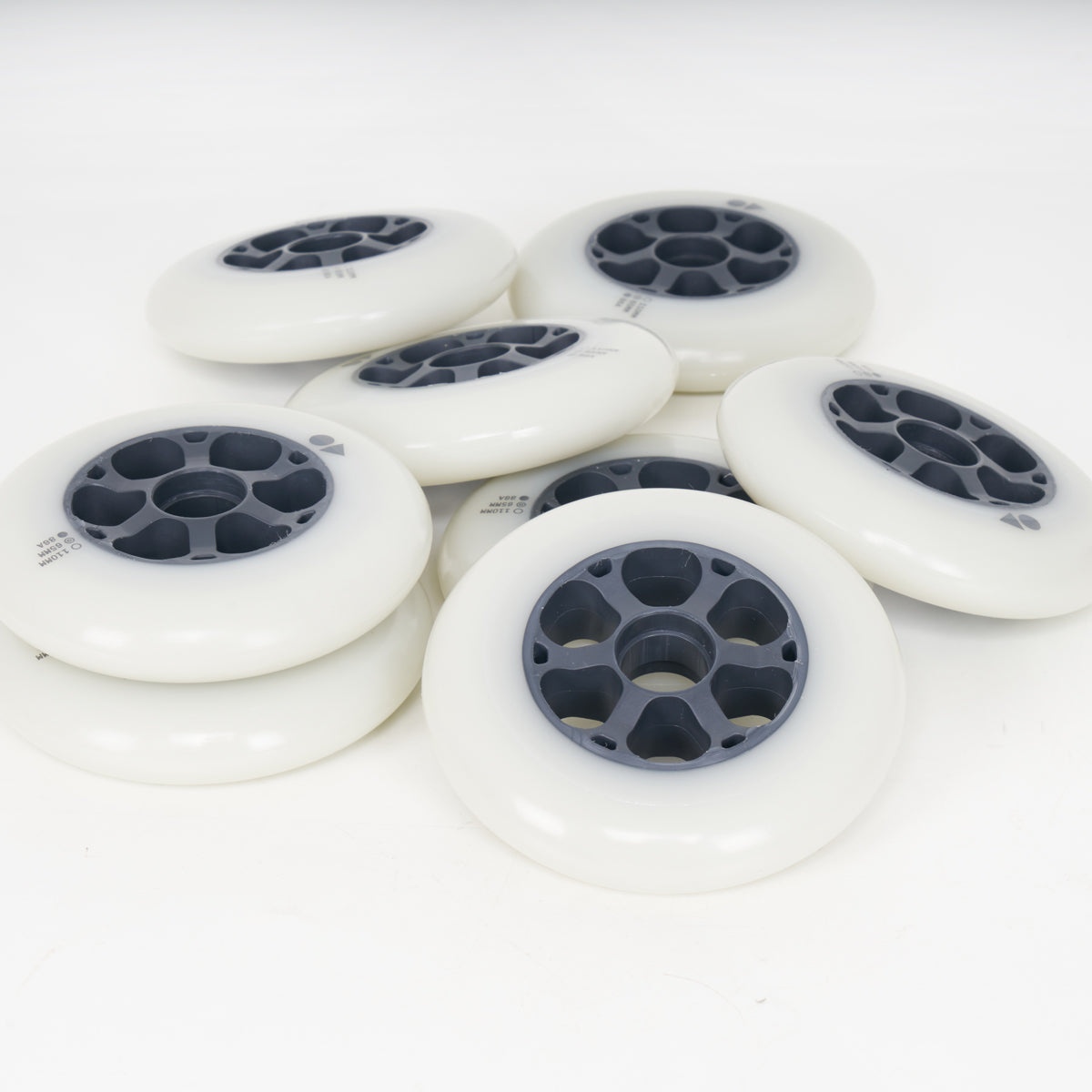 Wizard NR110 Wheels - 8-Piece Set for Smooth and Durable Performance | Perfect for Skateboards, Scooters, and Roller Skates