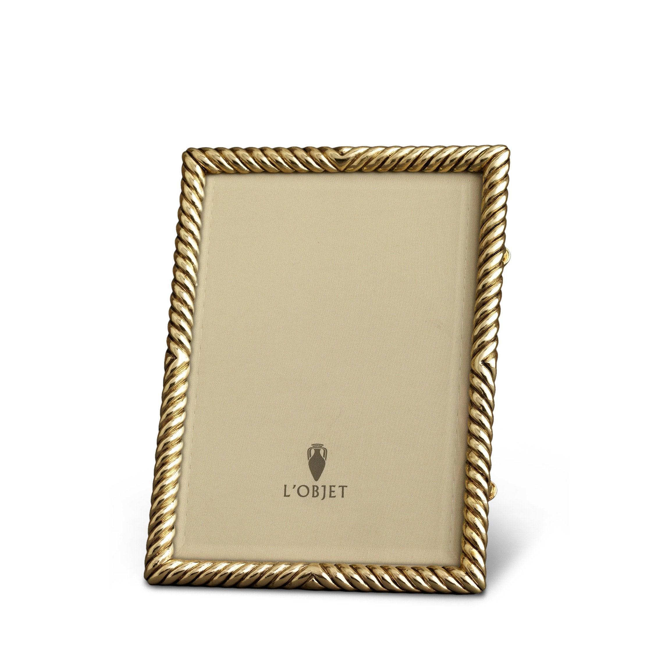 Deco Twist Frame - Elegant Gold Photo Frame for Wall Decor, Home & Office Display, Perfect for Wedding, Birthday & Anniversary Gifts
