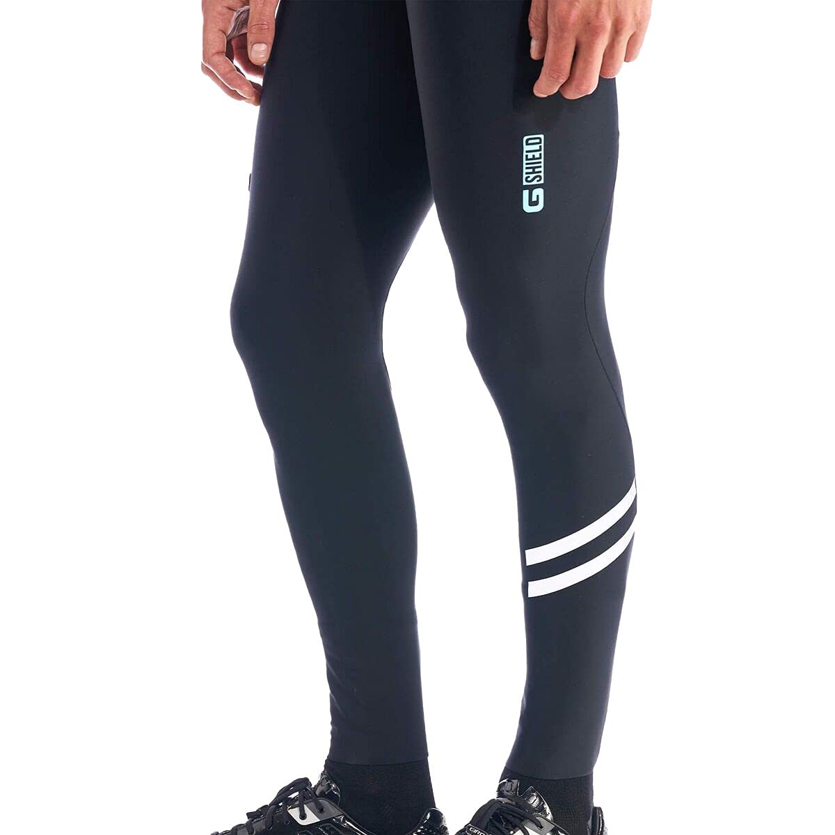 Giordana Men's G-Shield Thermal Cycling Bib Tights - Winter Bike Riding, Cold Weather Training & Outdoor Sports Gear