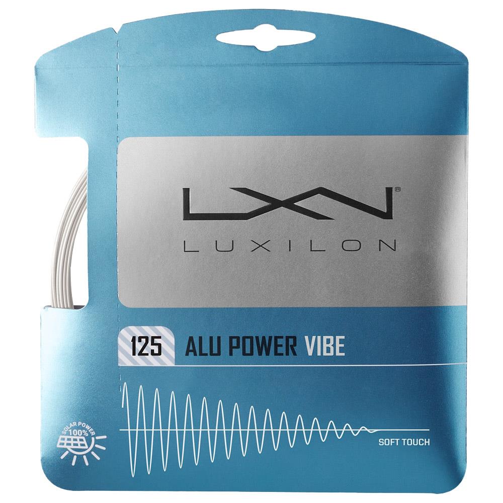 Luxilon Alu Power Vibe Tennis String Set - Premium Performance for Competitive Players | Perfect for Hard Court & Clay Court Matches