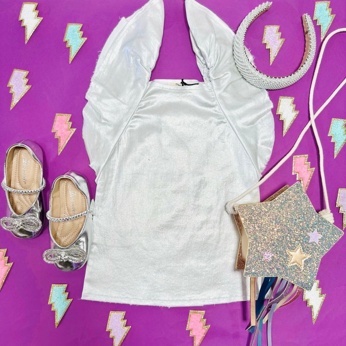 Metallic Ruffle Denim Dress for Women - Trendy Party & Casual Outfit - Perfect for Night Out, Date Night, and Summer Events