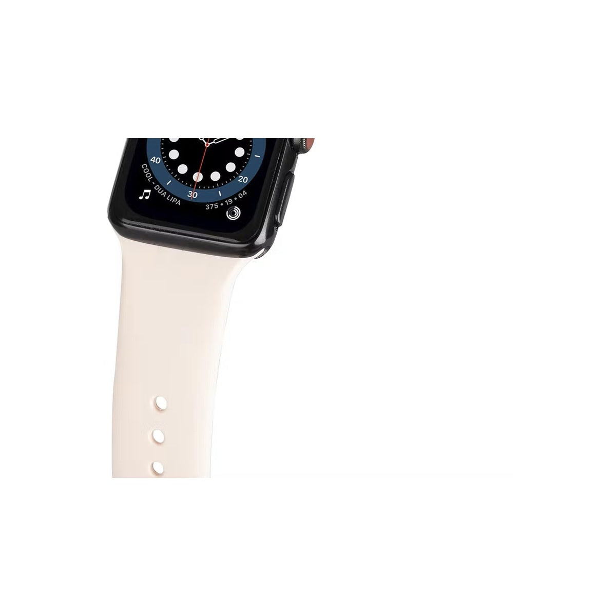 3sixT Silicone Replacement Band for Apple Watch 38mm 40mm 41mm - Durable Soft Sport Strap for Workout, Running & Daily Wear