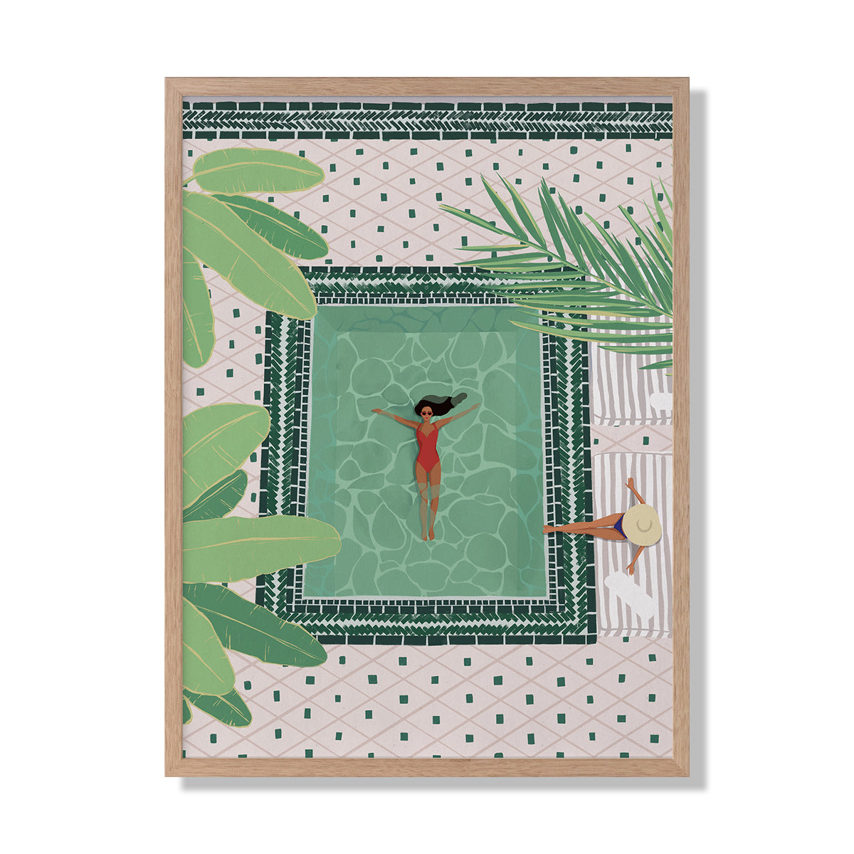 Carefree Callie Portrait Art Print - Beautiful Wall Decor for Living Room, Bedroom & Office - Perfect Gift for Art Lovers