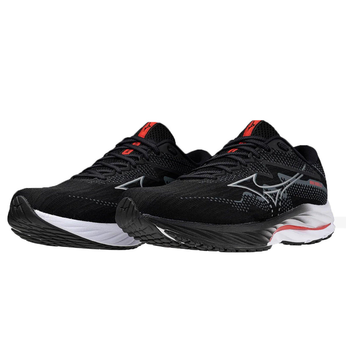 Mizuno Wave Rider 27 Running Shoes for Men - Wide Width - Lightweight Cushioned Road Running Sneakers for Marathon Training & Daily Jogging