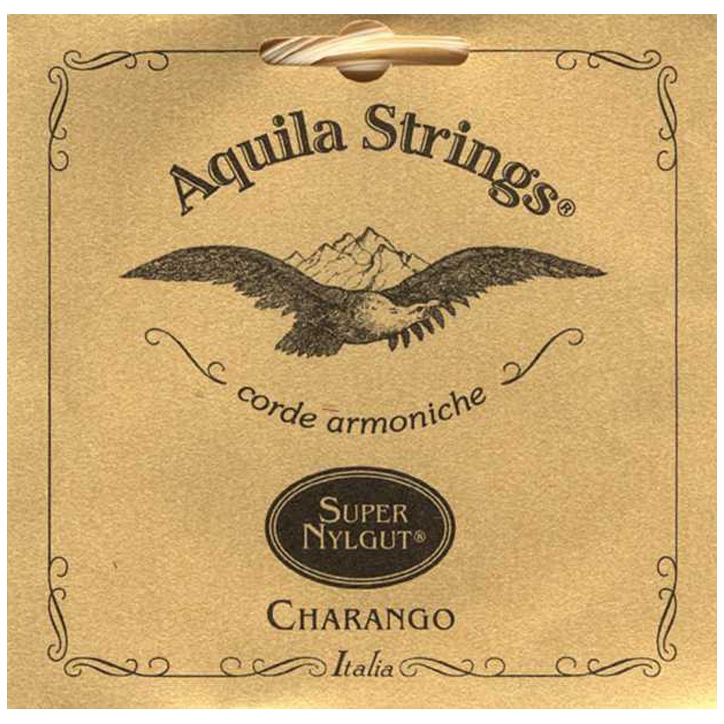 Aquila AQ-1CH Charango Strings Set - 5 Premium Nylon Strings for Charango Instrument | Perfect for Folk Music, Andean Performances & String Replacement