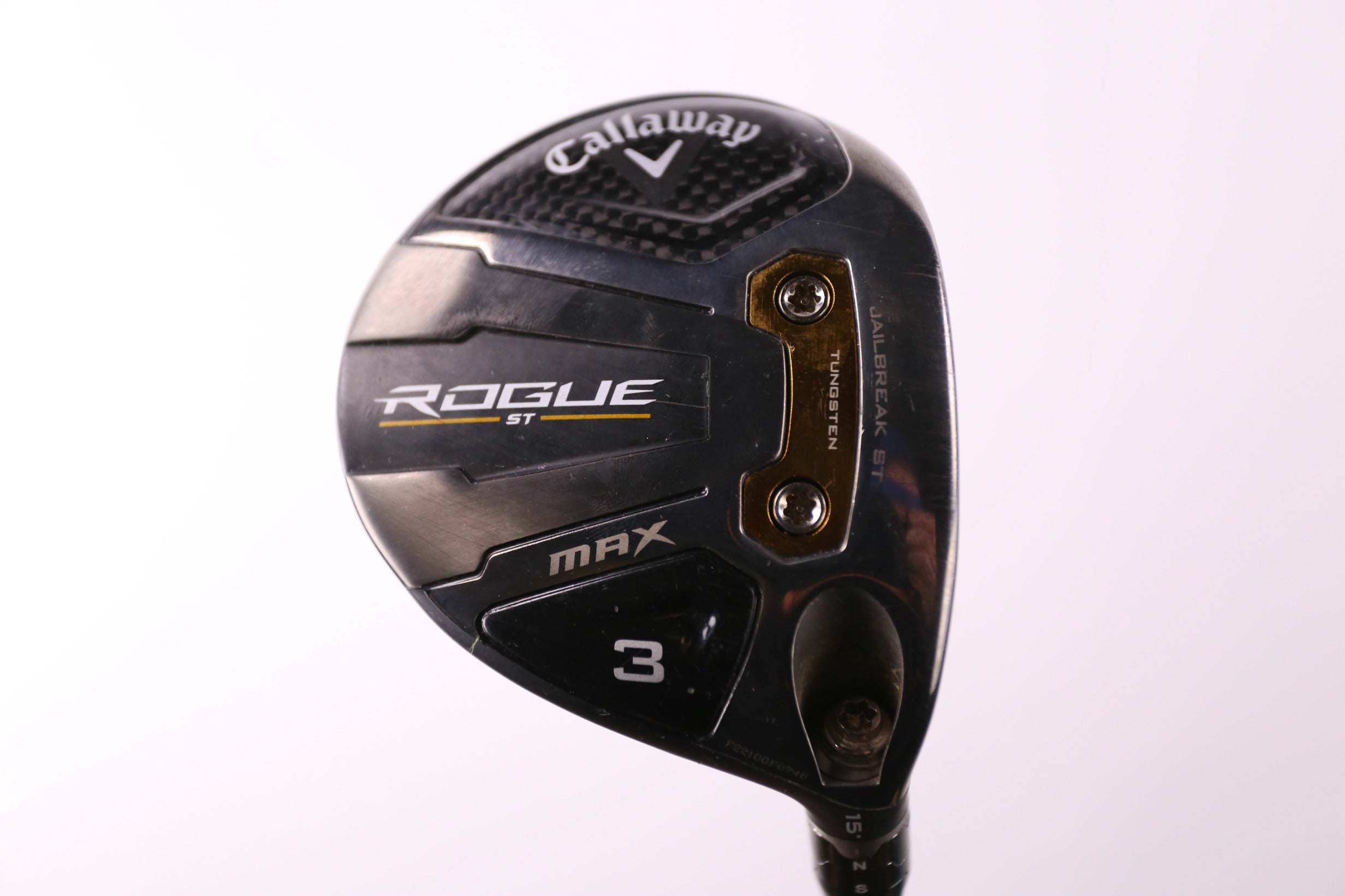 Used Callaway Rogue ST MAX 3 Wood Golf Club - Right Handed 15° Stiff Flex Driver for Men | Perfect for Fairway Shots & Long Drives