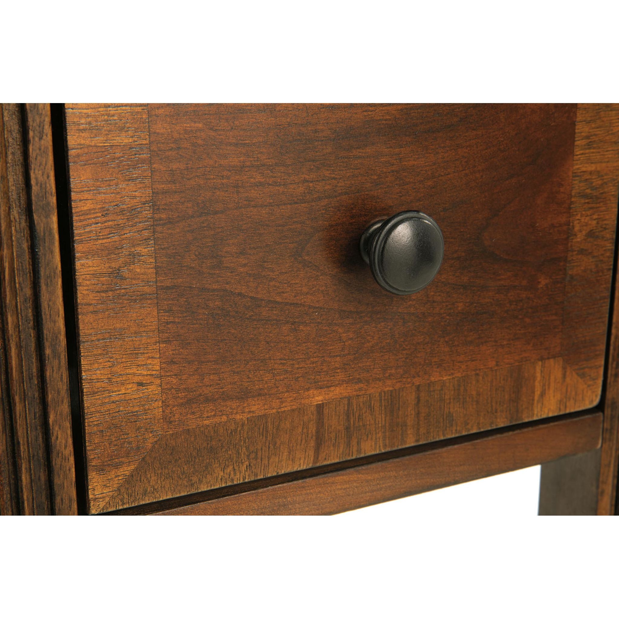 Breegin Brown End Table - Small Side Table for Living Room, Bedroom, or Office - Perfect for Holding Lamps, Books, and Decor