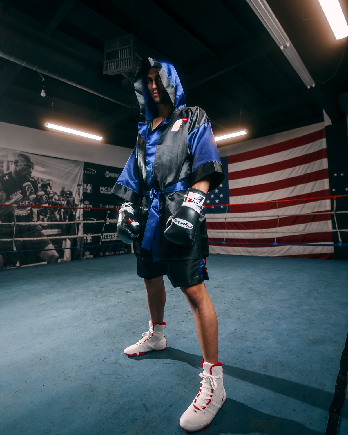 Premium Full-Length Fighting Robe for Martial Arts Training - Comfortable & Durable Karate Uniform for Men & Women - Perfect for Taekwondo, Kung Fu, and MMA Practice