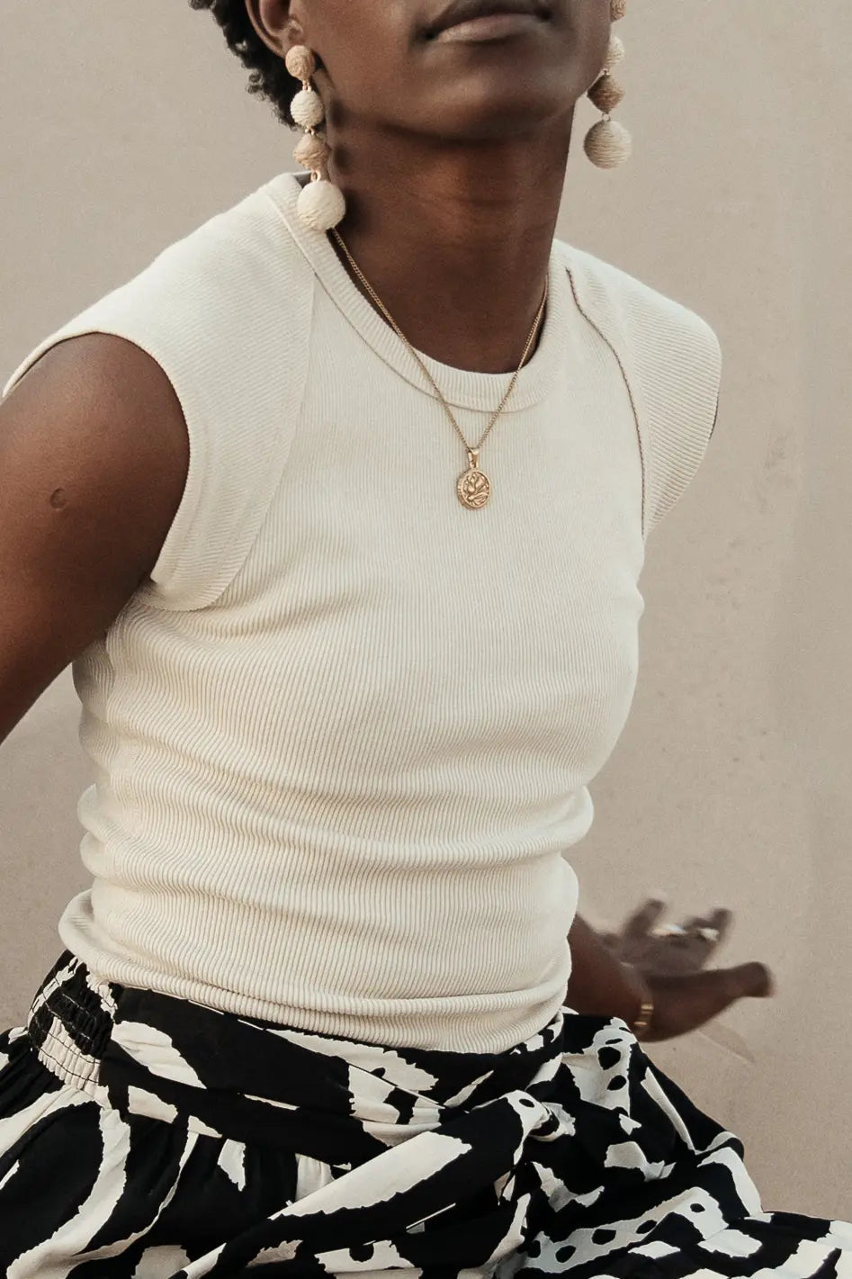 Huxley Tan Tank Top for Women - Comfortable Casual Wear for Summer, Beach, and Everyday Outfits