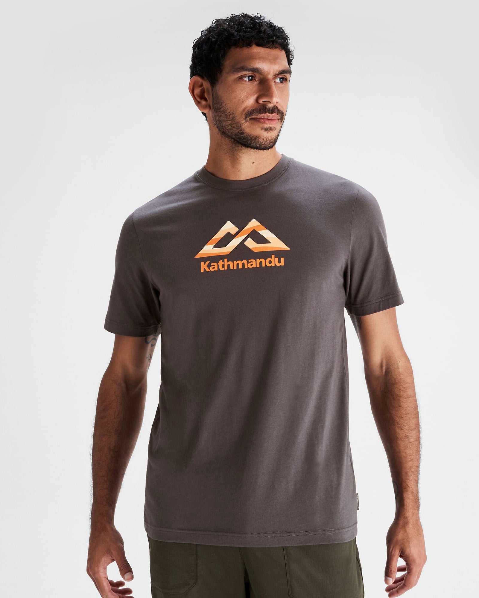 Organic Cotton Men's Logo Graphic T-Shirt - Comfortable Casual Tee for Everyday Wear | Perfect for Outings, Gym, and Relaxing at Home