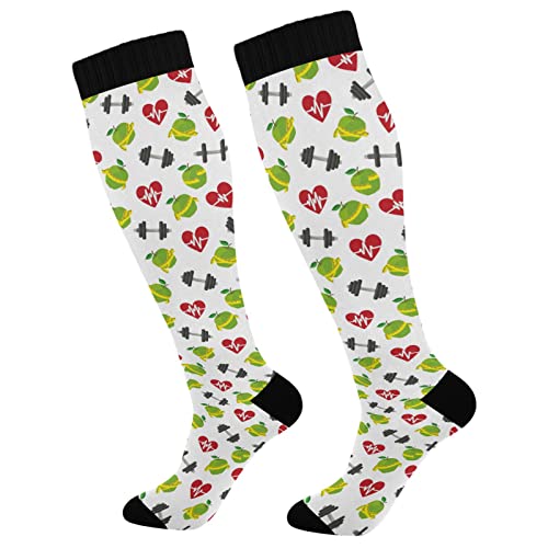 Fitness Healthy Heart Apple Barbells