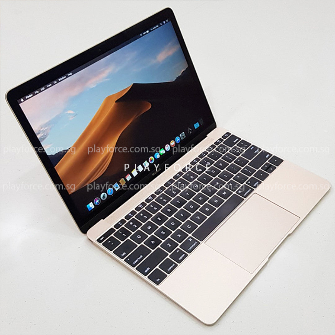 Apple MacBook 12-inch (2016 Model) 256GB SSD with AppleCare - Ultra-Portable Laptop for Work, Travel & College Students
