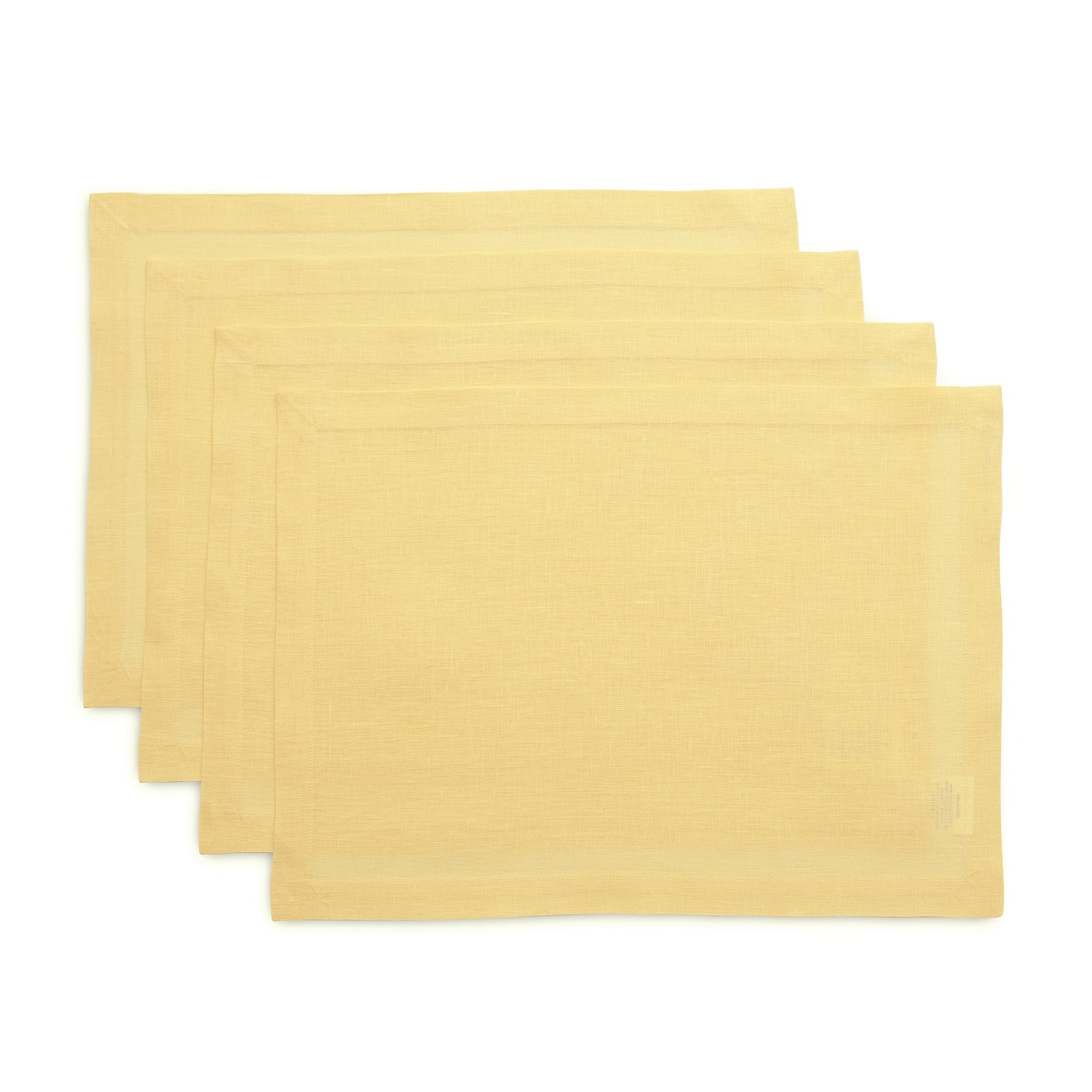 Eco-Friendly Linen Placemats Set of 6 - Premium Natural Table Mats for Dining, Kitchen, and Party Decor - Washable & Durable Home Tableware for Everyday Use and Special Occasions