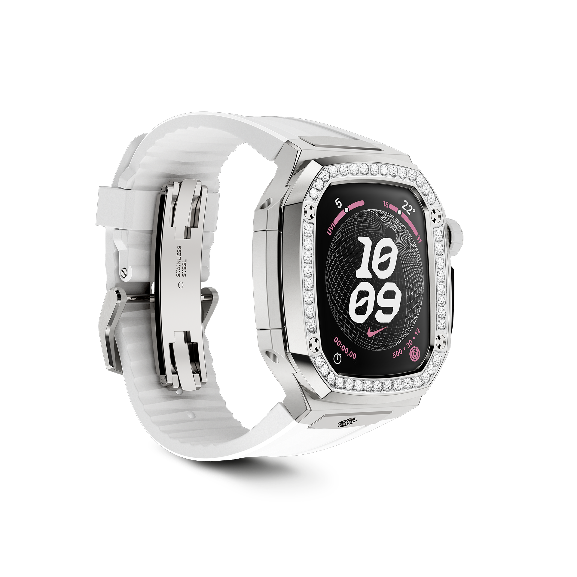 Apple Watch Case - SPIII41 Silver MD - Durable Protective Cover for Apple Watch - Perfect for Sports, Workouts & Everyday Use