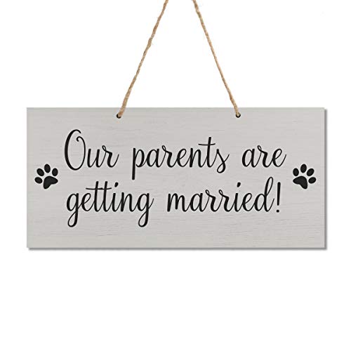 Our Parents Are Getting Married W Dog Prints