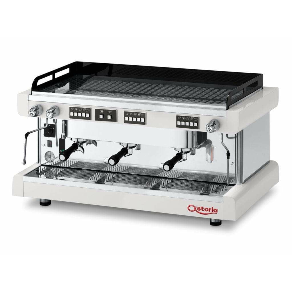 Astoria Pratic Avant XTRA SAE3 3-Group Automatic Commercial Espresso Machine for Coffee Shops, Restaurants & Offices - Professional Barista-Grade Coffee Maker
