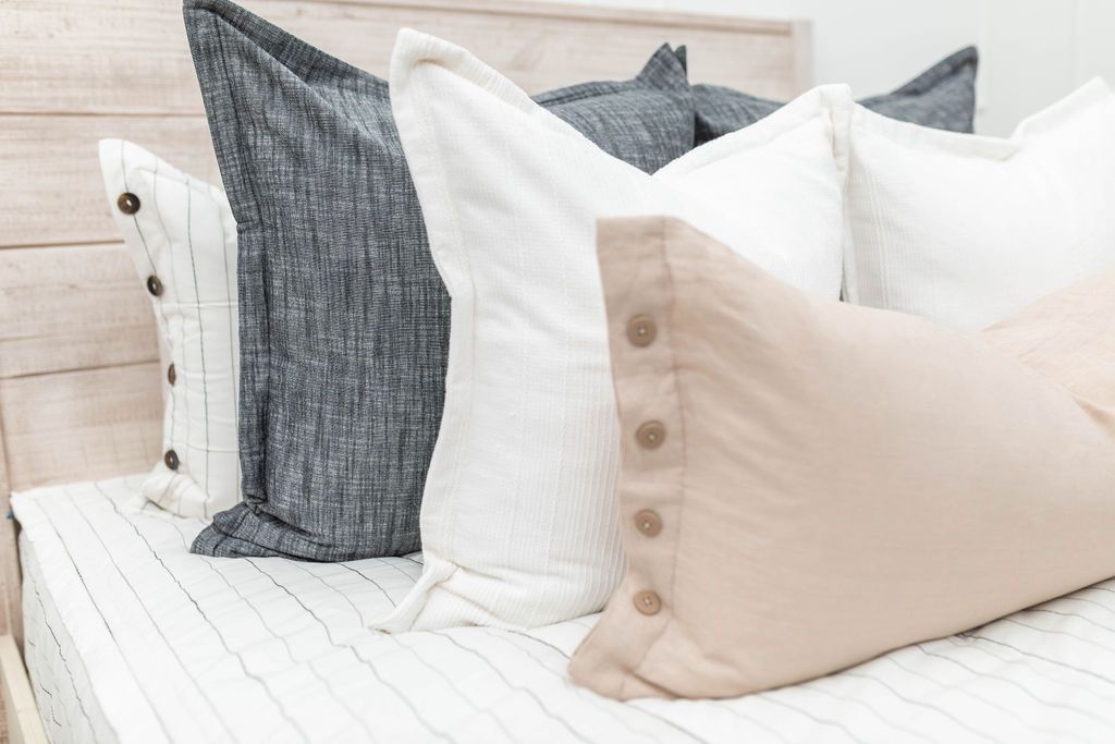 Taylor XL Euro Pillow Cover - Premium Soft Cotton, 26x26 Inches, White - Perfect for Bedroom, Living Room & Sofa Decor