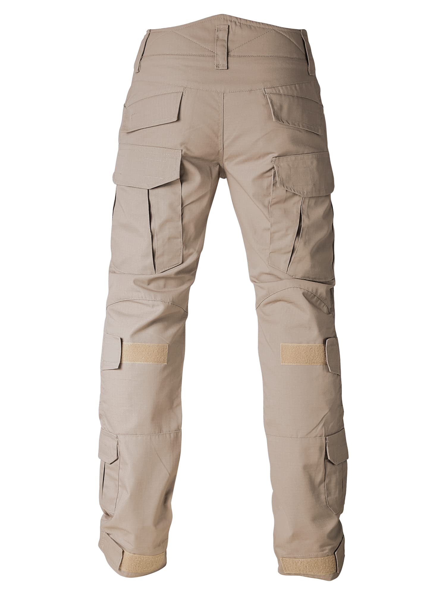 **Men's Tactical Camo Cargo Pants - Ripstop Outdoor Hiking & Work Pants with Multi-Pockets (No Belt, No Kneepad) - Perfect for Hunting, Camping & Adventure**