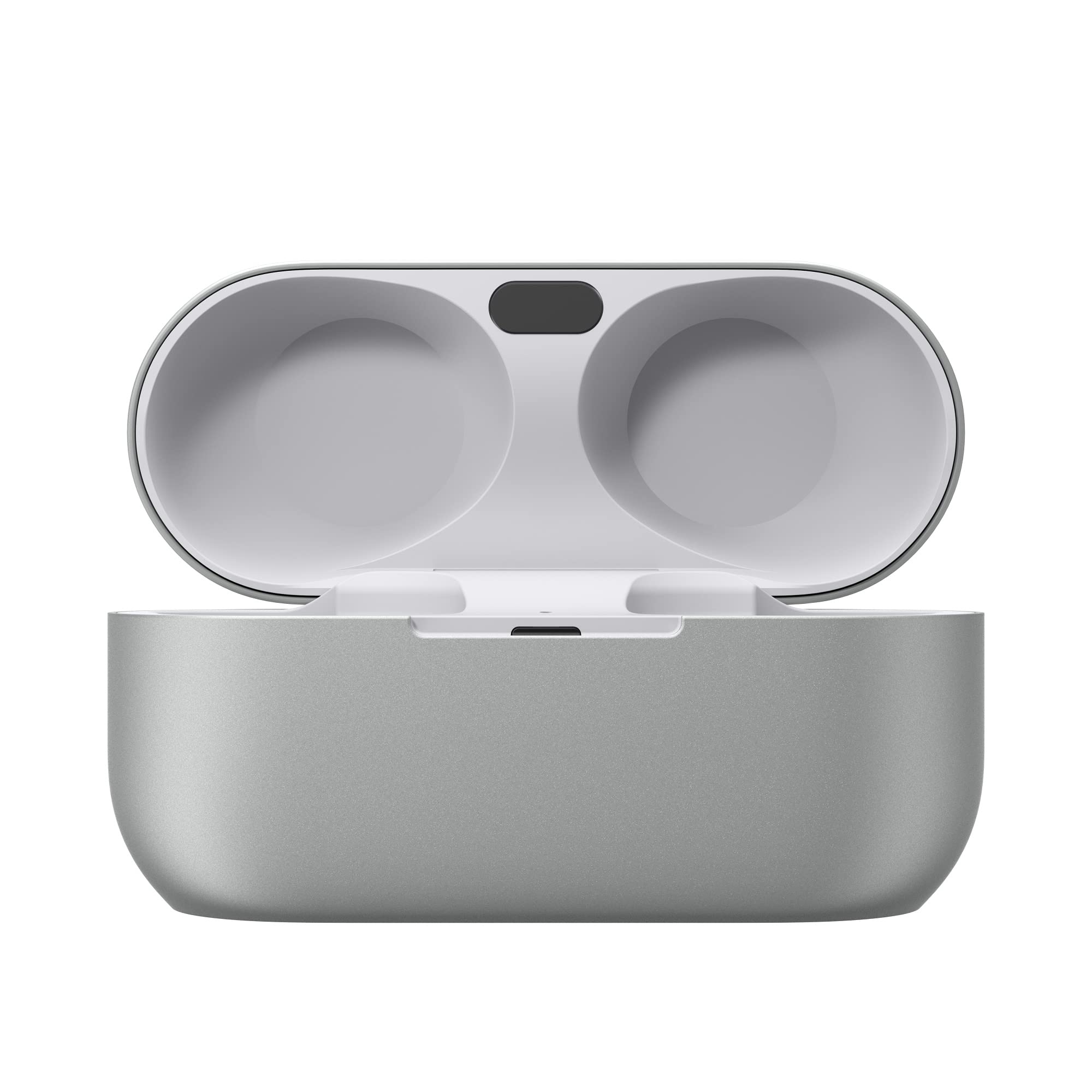 Technics EAH-AZ80E-S Premium Wireless Earbuds with Active Noise Cancelling, Multipoint Bluetooth 5.3, Ergonomic In-Ear Design, 7H Playtime & 24H Charging Case - Silver | Perfect for Commuting, Workouts & Travel