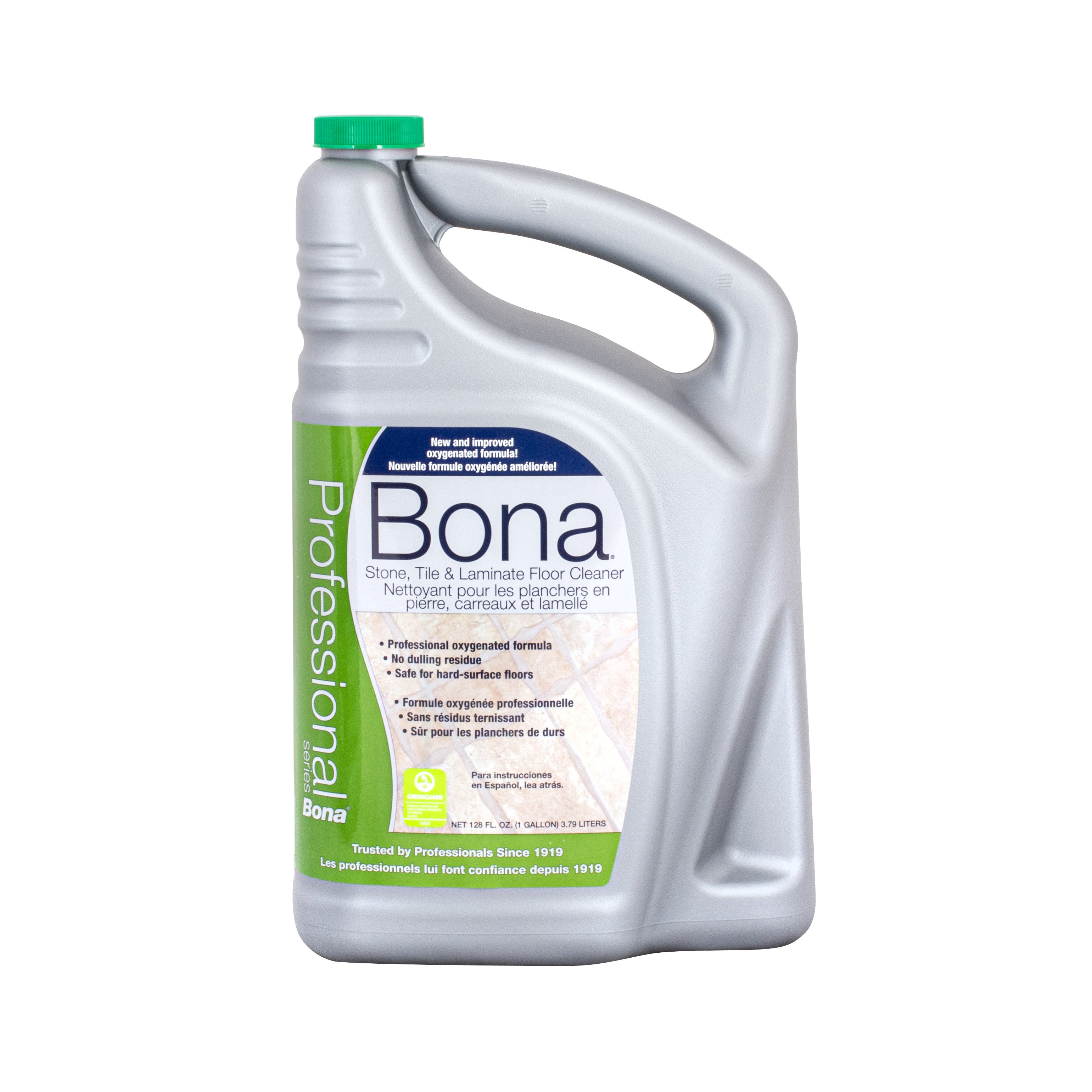 Bona Professional Hard Surface Floor Cleaner for Stone, Tile, Laminate & Vinyl Floors | Safe & Effective Cleaning Solution for Kitchens, Bathrooms & High-Traffic Areas