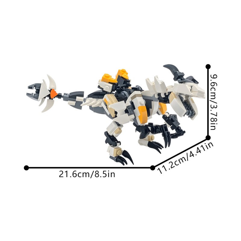 266PCS MOC 121221 Clawstrider Building Blocks Set - Horizon Forbidden West Inspired Model Kit for Adults & Teens - Perfect for Gaming Fans, Collectors and DIY Enthusiasts - Great Gift for Birthday & Christmas