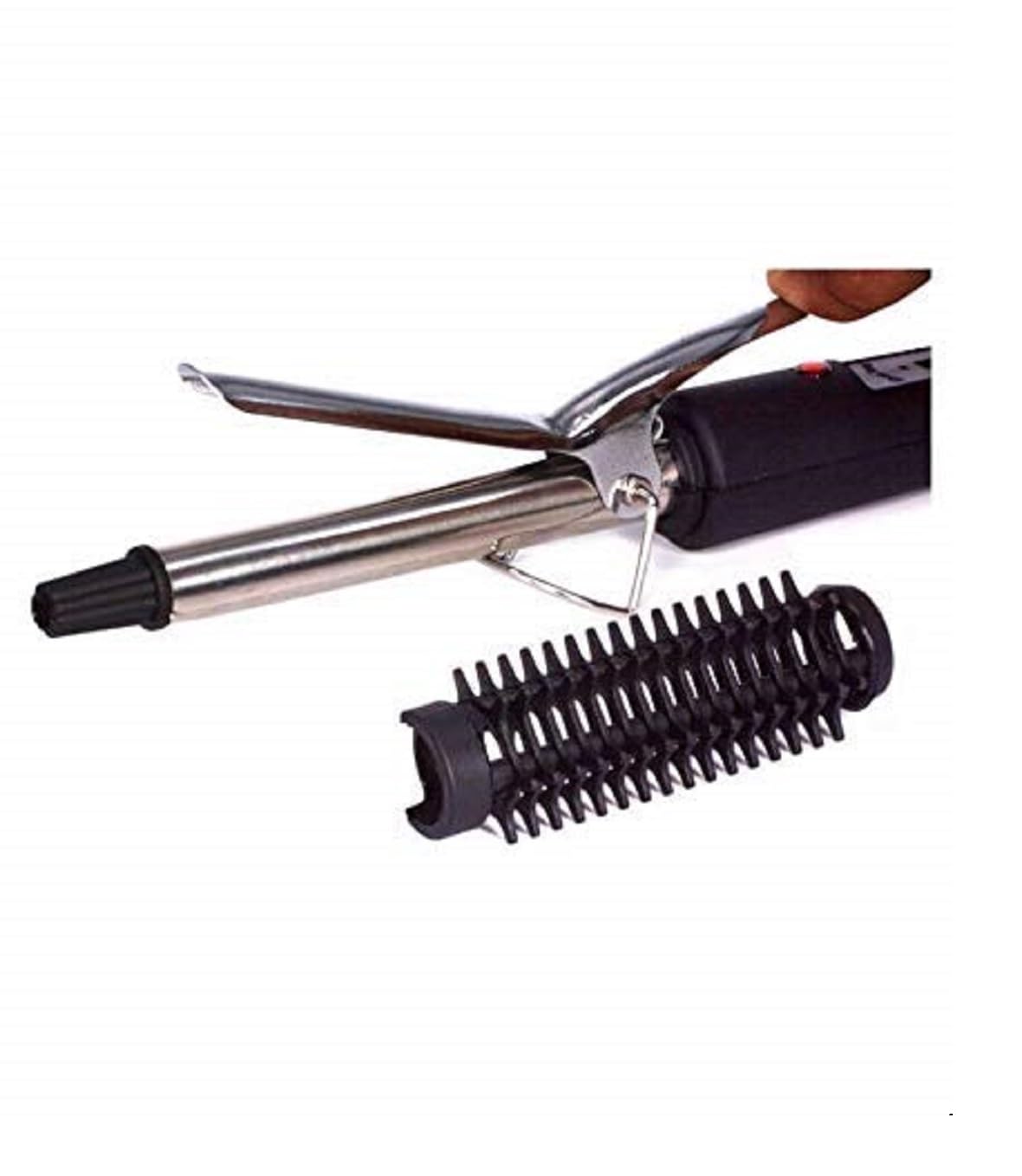 POCKETFRIENDIES Nova NHC-471B Electric Hair Curling Iron - Professional Hair Curler for Women with Multicolor Options, Perfect for Home Styling, Salon Use & Travel