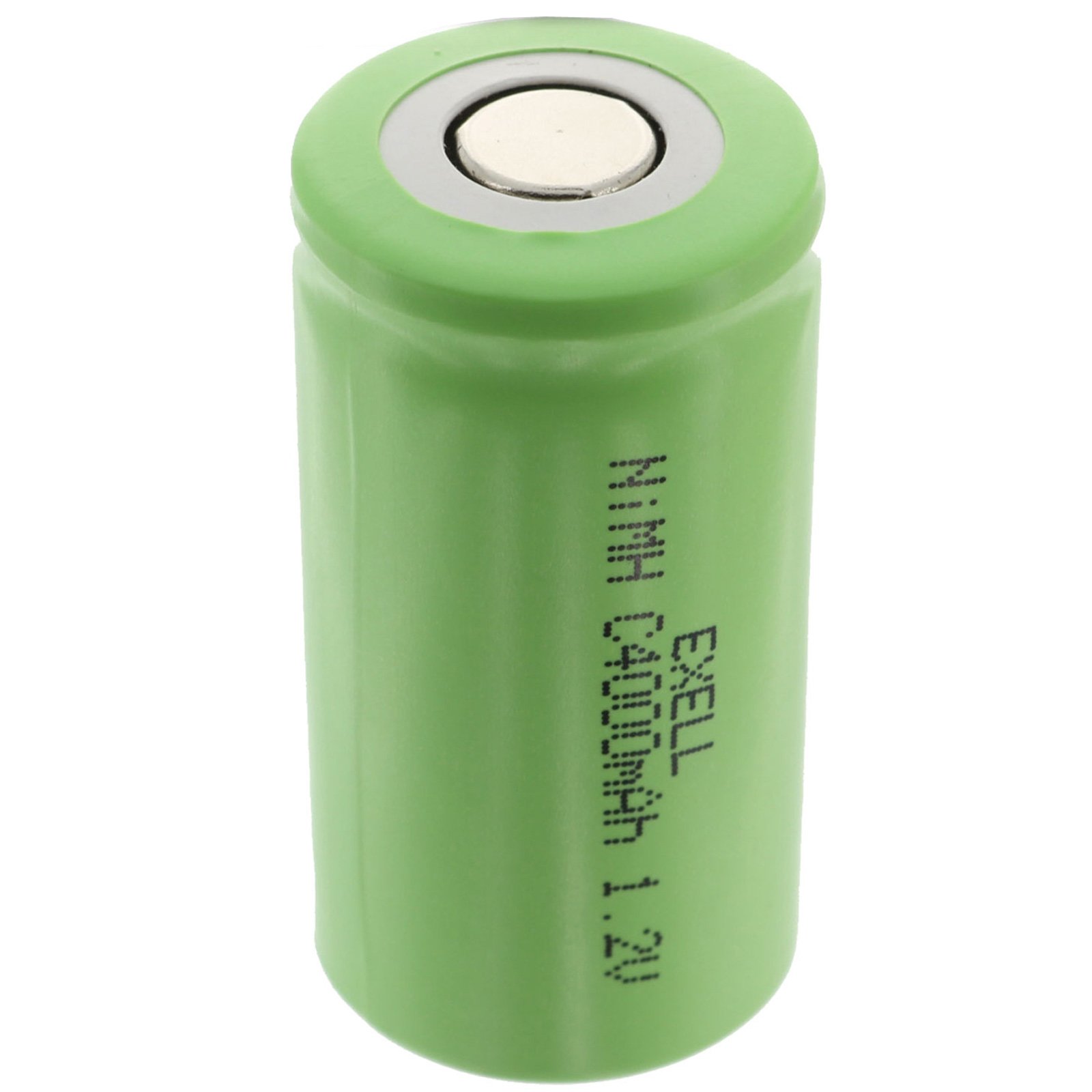 Exell 1.2V 4000mAh NiMH C Size Rechargeable Flat Top Batteries - High Capacity for Digital Cameras, Camcorders, Data Loggers, Portable Monitors & Electronic Equipment - Ideal for Professional Photography, Scientific Instruments and High-Drain Devices