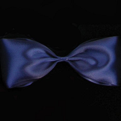Navy Blue Double Face Satin Craft Ribbon 3.2mm x 330 Yards - Perfect for Gift Wrapping, DIY Crafts, and Wedding Decorations