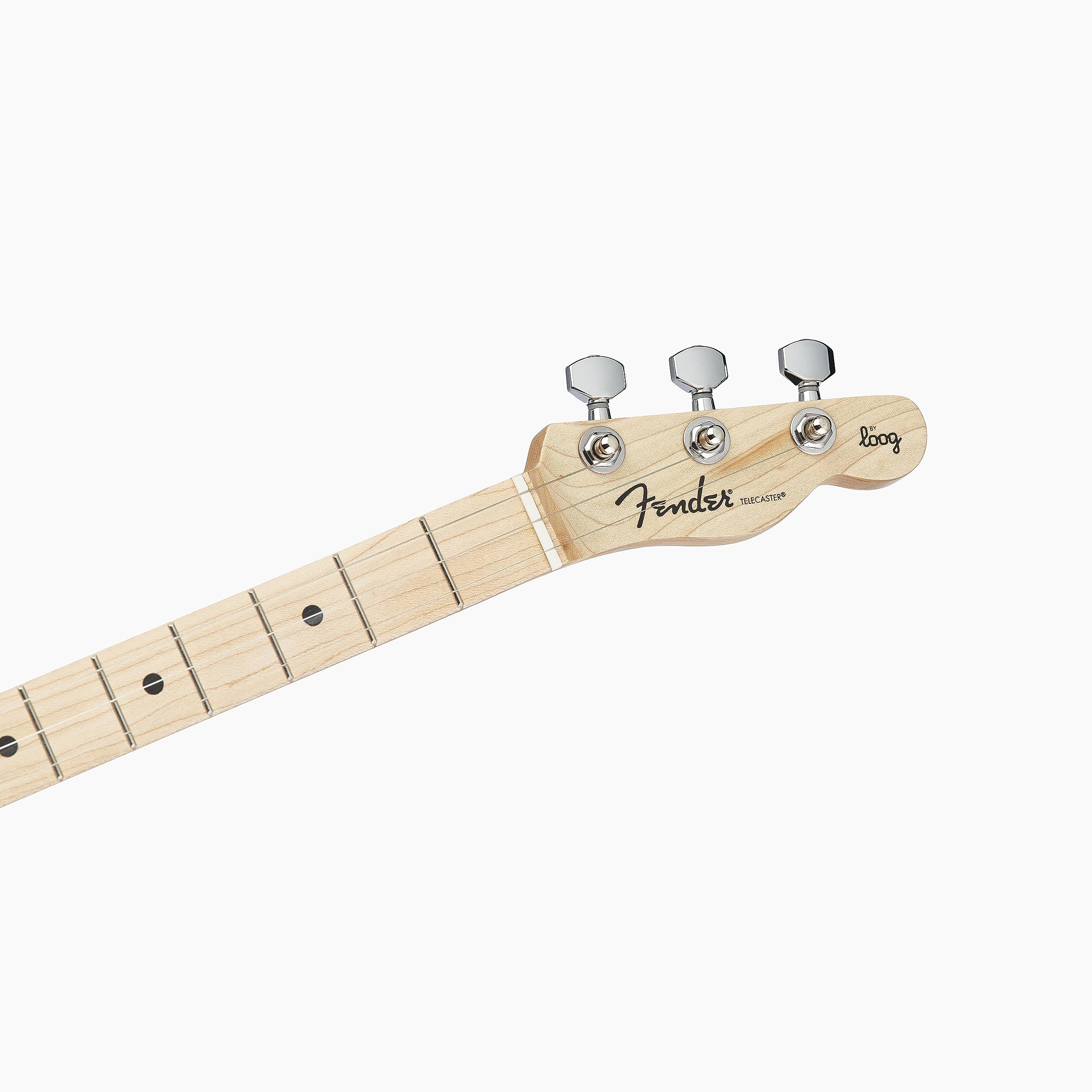 Fender x Loog Telecaster Kids Electric Guitar - 3 String Beginner Guitar Set for Children | Perfect for Learning, Practice & First-Time Players | Home, School & Music Class Use