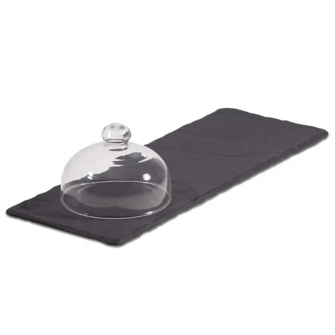 Glass Cloche Dome 3.35 Inch Diameter - Perfect for Cake Display, Terrariums, and Wedding Centerpiece Decorations