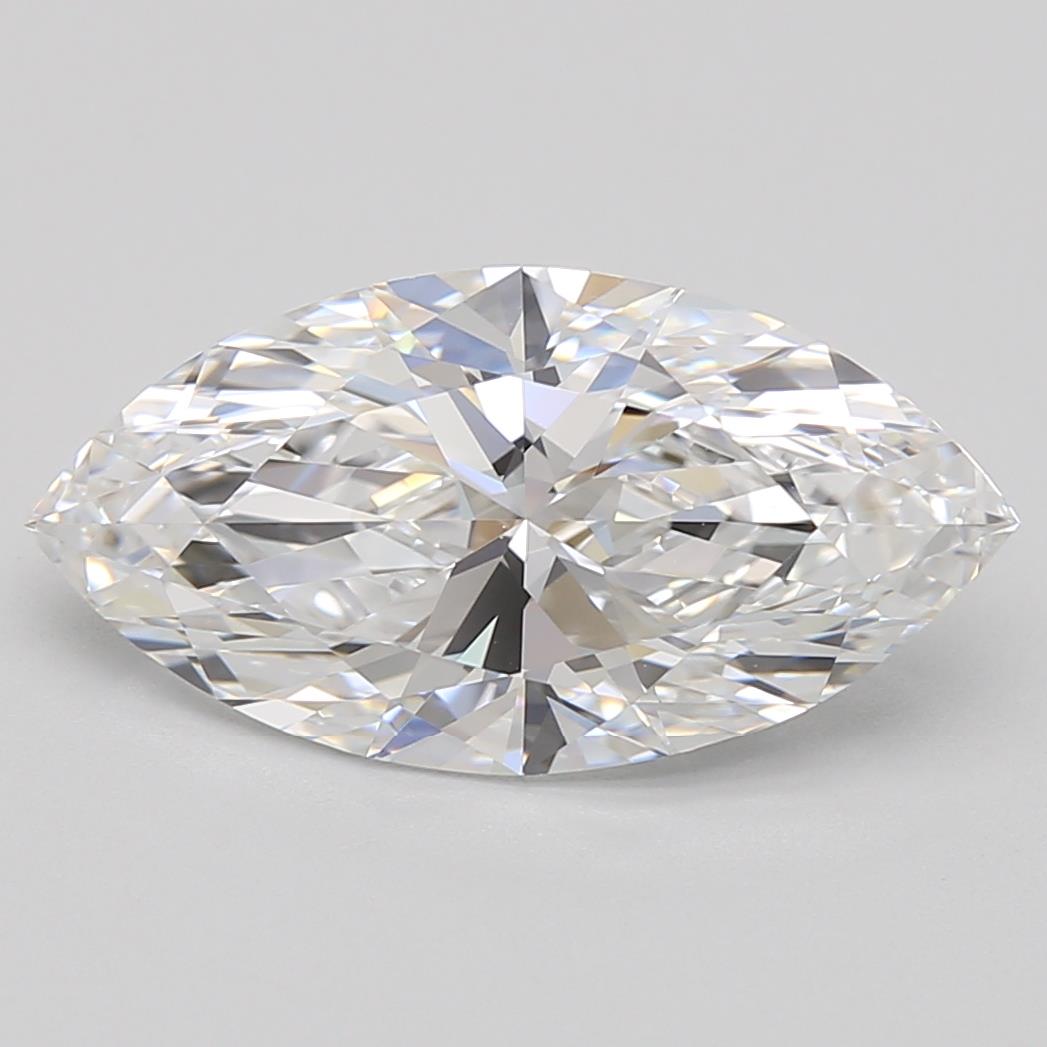 3.22 Carat Marquise Lab Grown Diamond - VVS1 Clarity, D Color, GIA Certified - Perfect for Engagement Rings & Anniversary Gifts