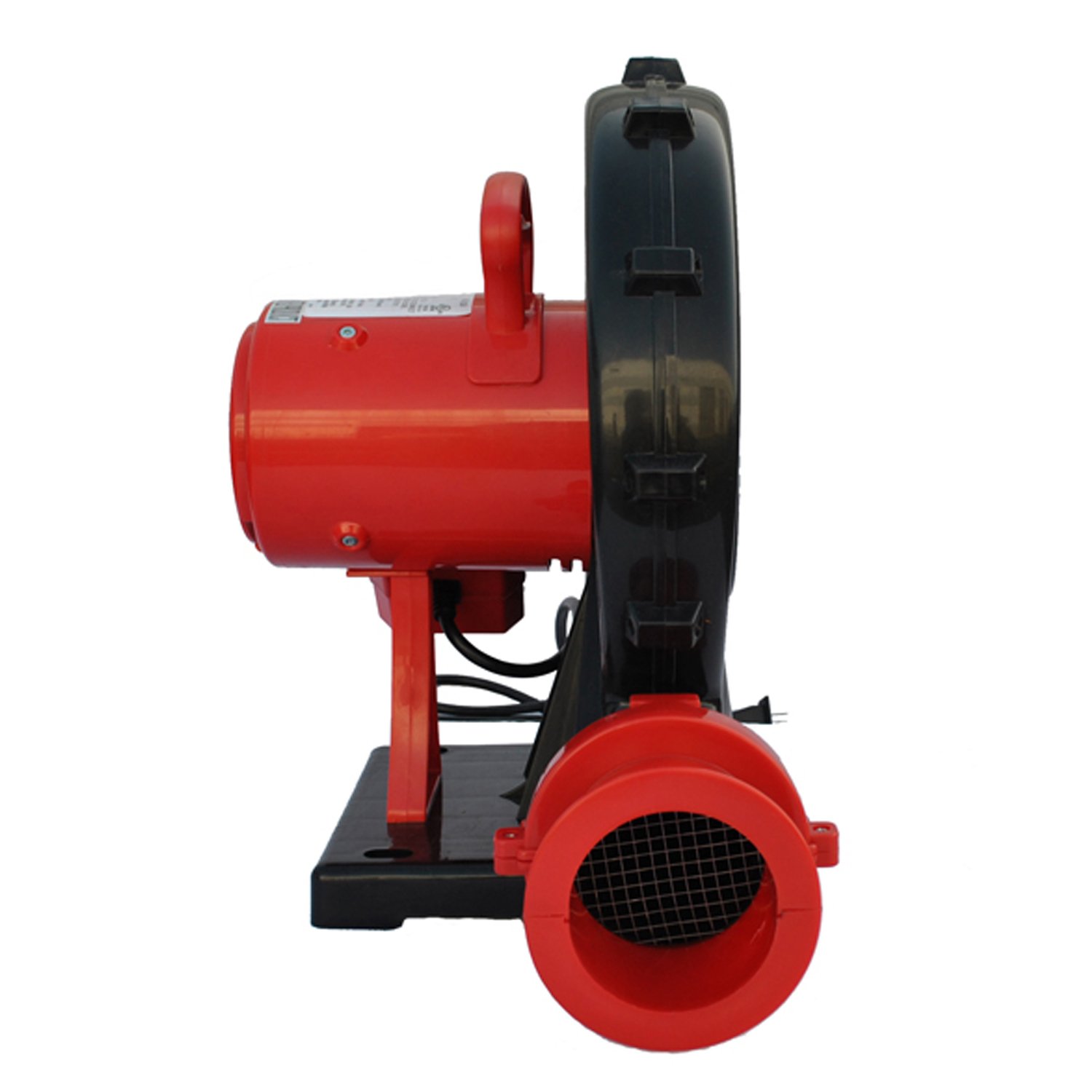 XPOWER BR-252A 1 HP High Power Indoor Outdoor Inflatable Blower Fan - Weather Resistant, Safety Certified for Bounce Houses, Movie Screens, Inflatables & Party Rentals - Perfect for Birthday Parties, Carnivals, Outdoor Events & Commercial Use