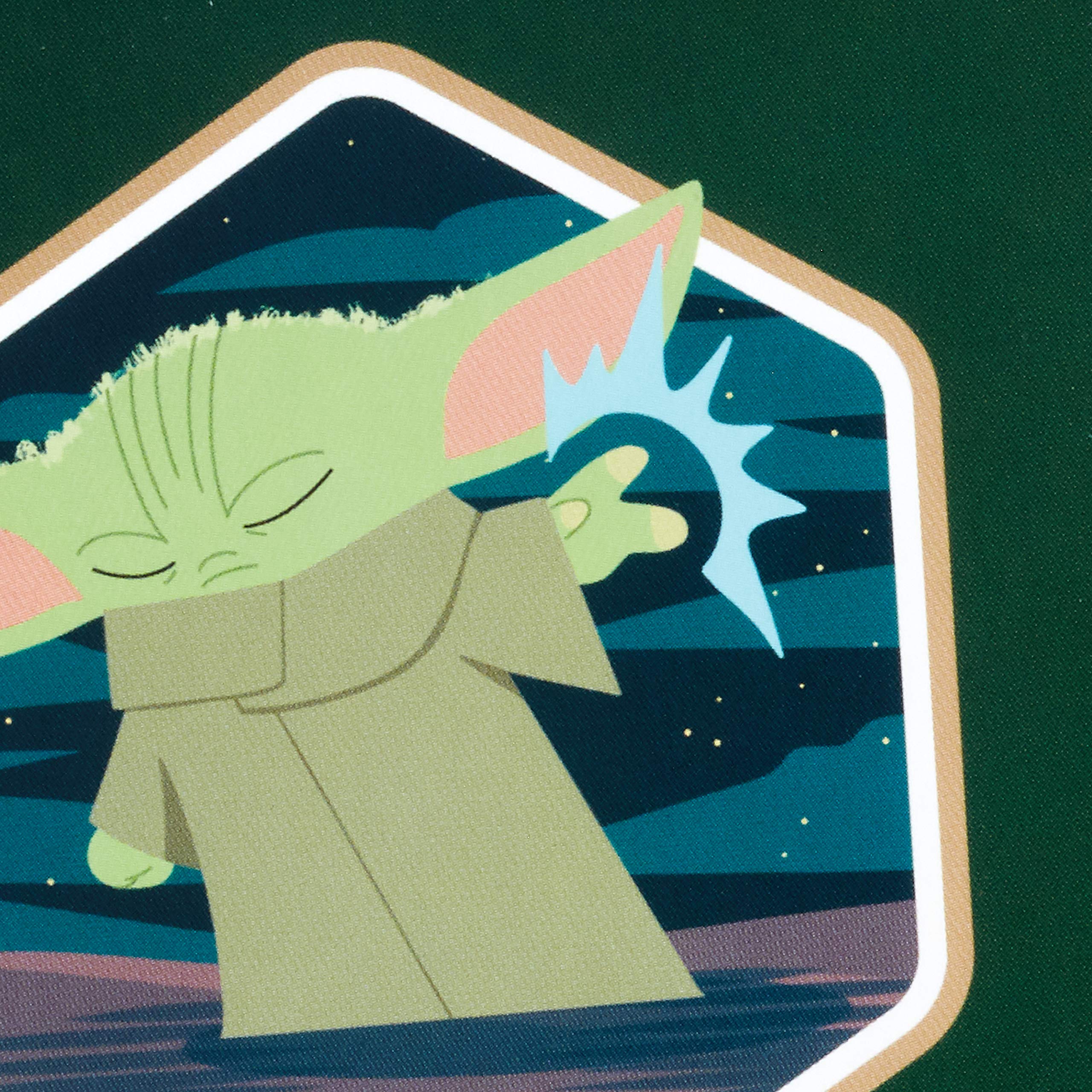 Star Wars Valentine's Day Greeting Cards for Kids - 12 Blank Baby Yoda Themed Cards with Envelopes - Perfect for May the 4th, Thank You Notes & Special Occasions - Great for Classroom Exchanges, Birthday Parties & Holiday Gifting